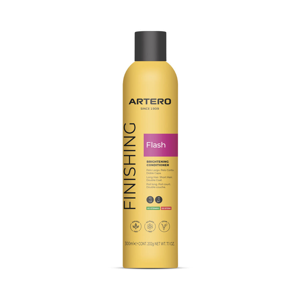 Artero Flash Conditioning Glanz Spray Professional Line 300ml Hundepflege Katzen