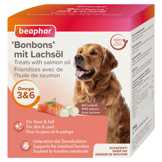 Beaphar 'Bonbons' mit Lachsöl Hund