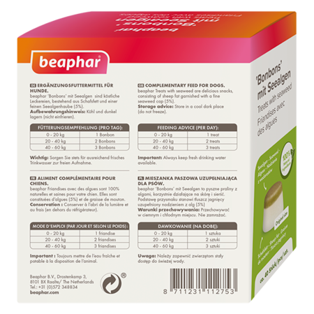 Beaphar 'Bonbons' mit Seealgen Hund