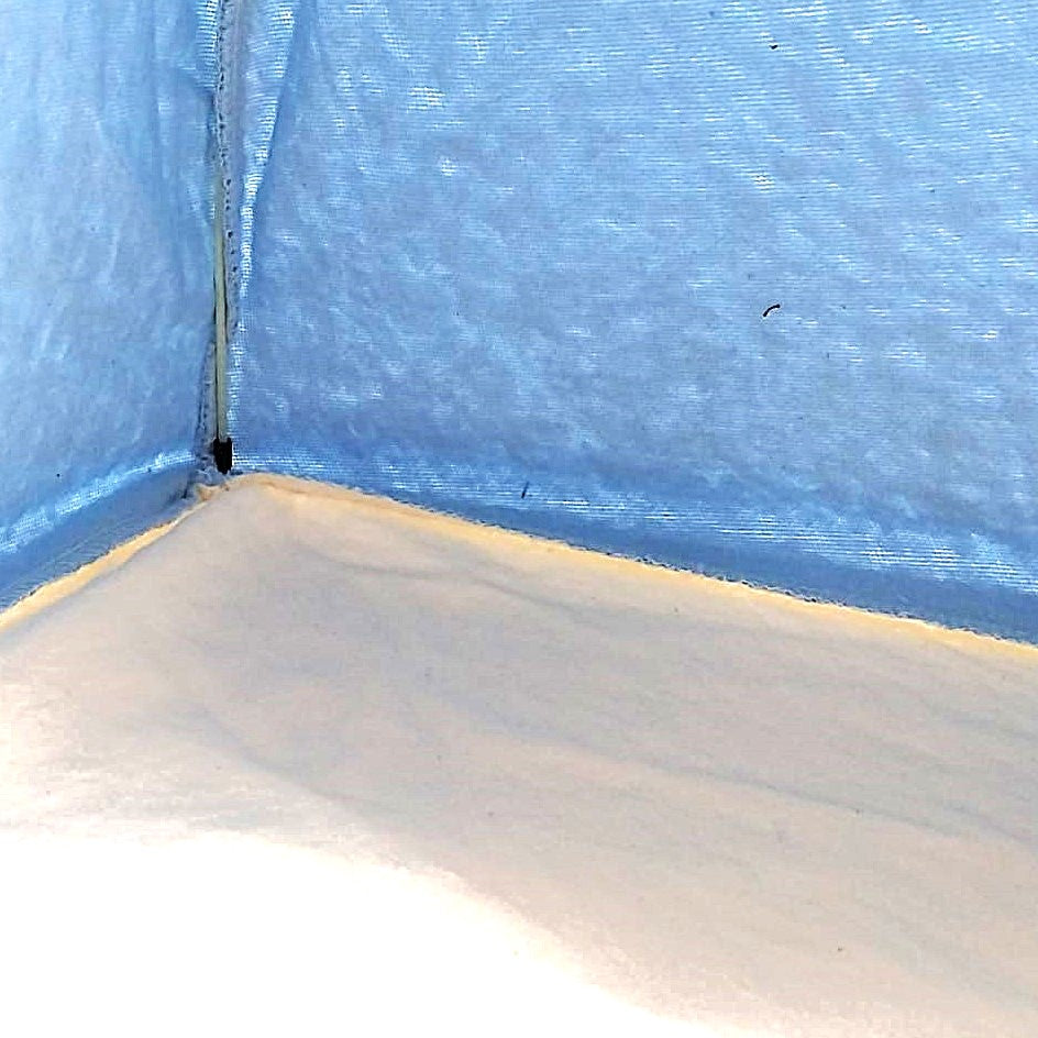 Welkas Katzen Iglu Baumwolle, leicht zu transportieren, mit separater gefüllter Liegdecke, Reisezelt