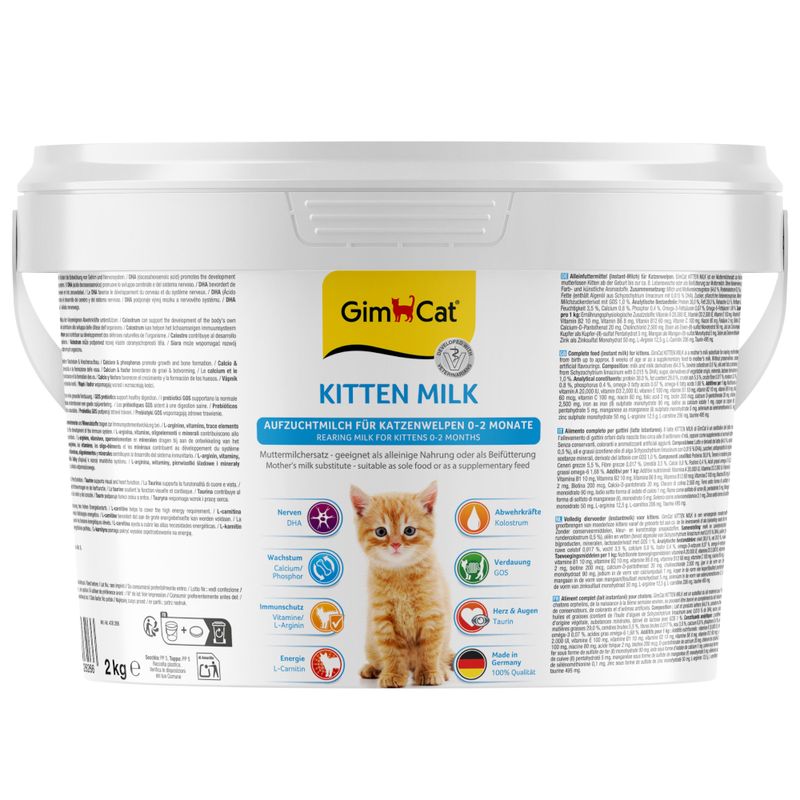 GimCat Cat-Milk plus Taurin Muttermilchersatz Katzenmilch Gimpet Kittenmilch