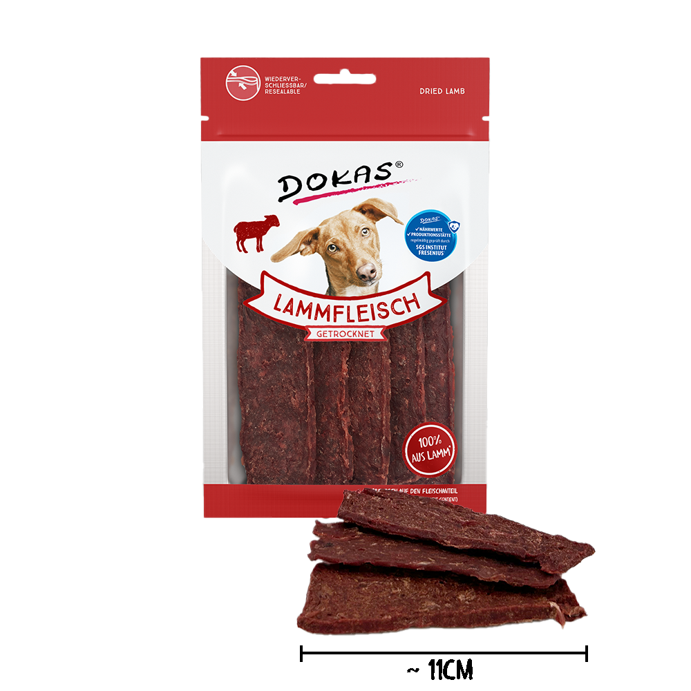 Dokas Lammfleisch getrocknet 70 g