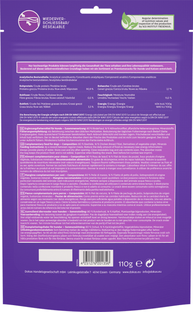 Kau-Spirale mit Hühnerbrust – Langanhaltender Kauspaß für Hunde