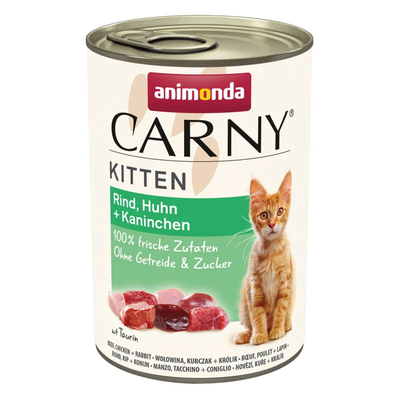 Animonda Carny Kitten Nassfutter Katzenfutter 400 gramm