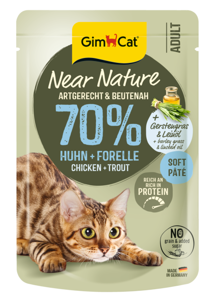 GimCat Near Nature – Premium Nassfutter für Katzen