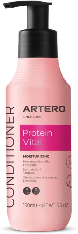 Artero Protein Vital Conditioner für Tier mit langem seitigen Fell, 100 ml / 650 ml + Pumpe