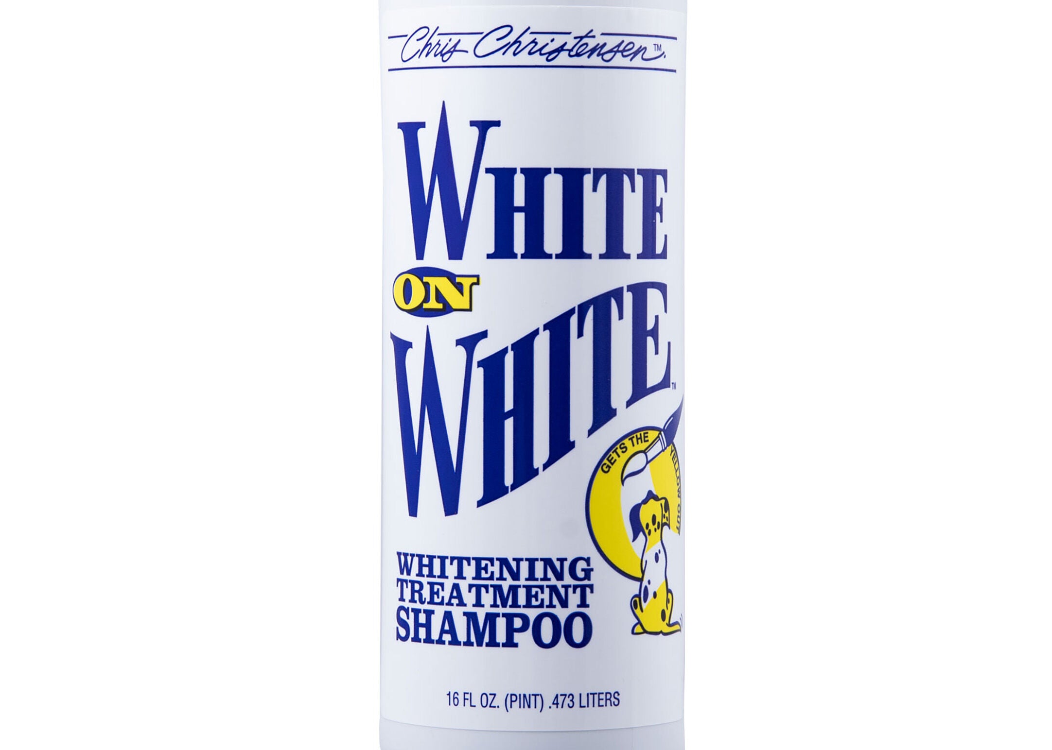 Chris Christensen White on White – Farbshampoo für Hunde & Katzen, 473 ml