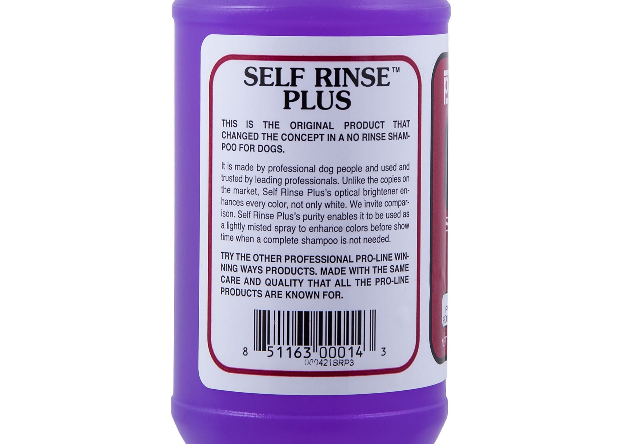 Chris Christensen Self Rinse Plus – Trockenshampoo für helles Fell, 473 ml
