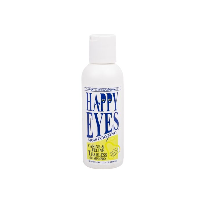 Chris Christensen Happy Eyes – Tränenfreies 2-in-1 Shampoo für Hund & Katze