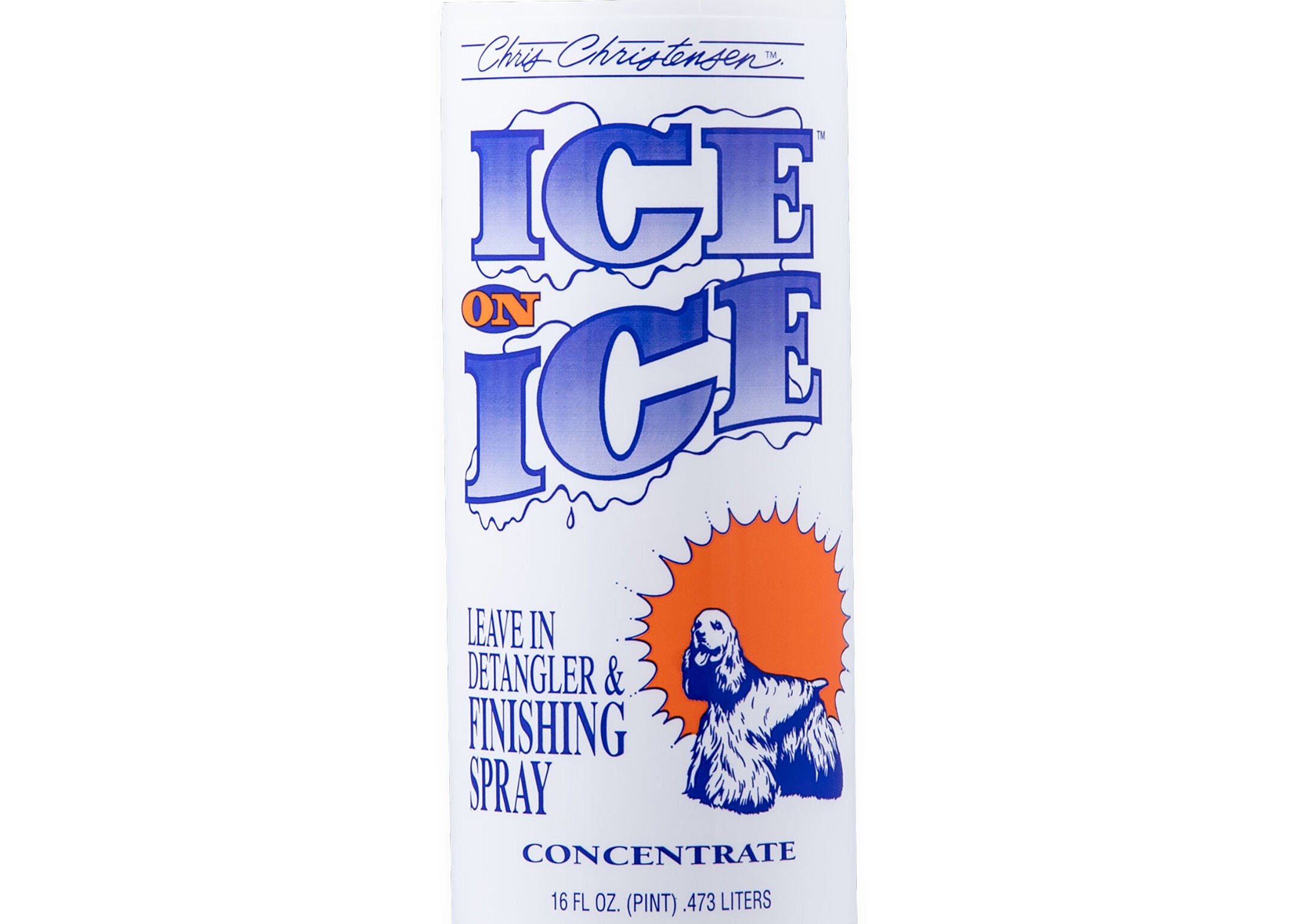 Chris Christensen Ice on Ice Leave-In Spray – Detangler & UV-Schutz, 473 ml