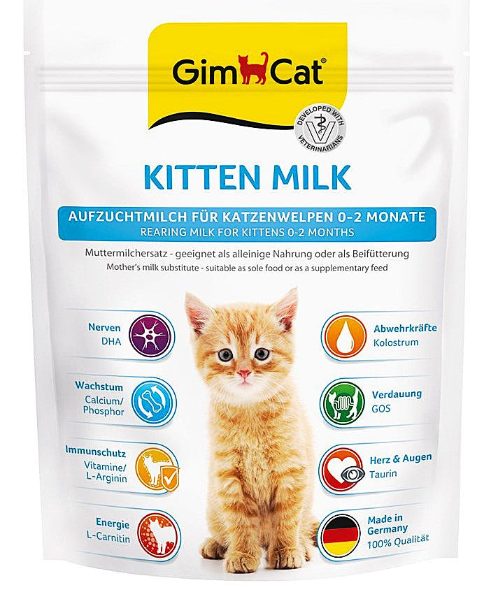 GimCat Cat-Milk plus Taurin Muttermilchersatz Katzenmilch Gimpet Kittenmilch