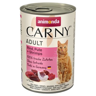 Animonda Carny Adult Nassfutter Katzenfutter 400 gramm