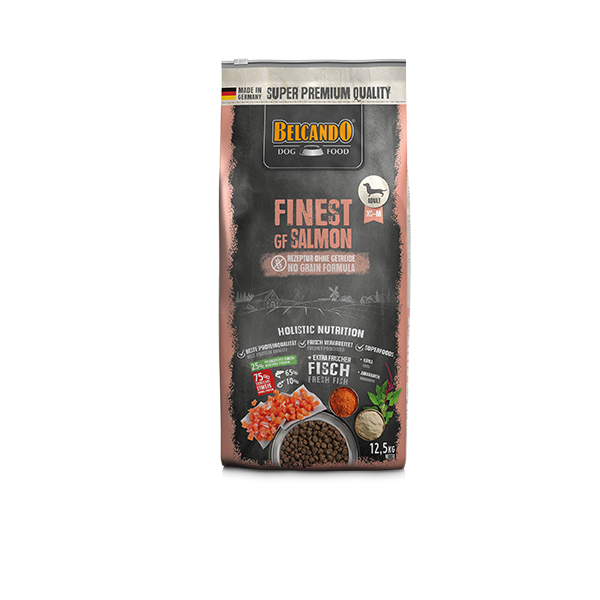 BELCANDO Trockenfutter Finest GF Salmon, Meeresfisch, Meeres-Zooplankton/ Krill