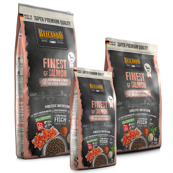 BELCANDO Trockenfutter Finest GF Salmon, Meeresfisch, Meeres-Zooplankton/ Krill