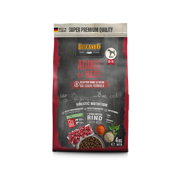 Belcando Trockenfutter Adult GF Beef, Rind und Fisch