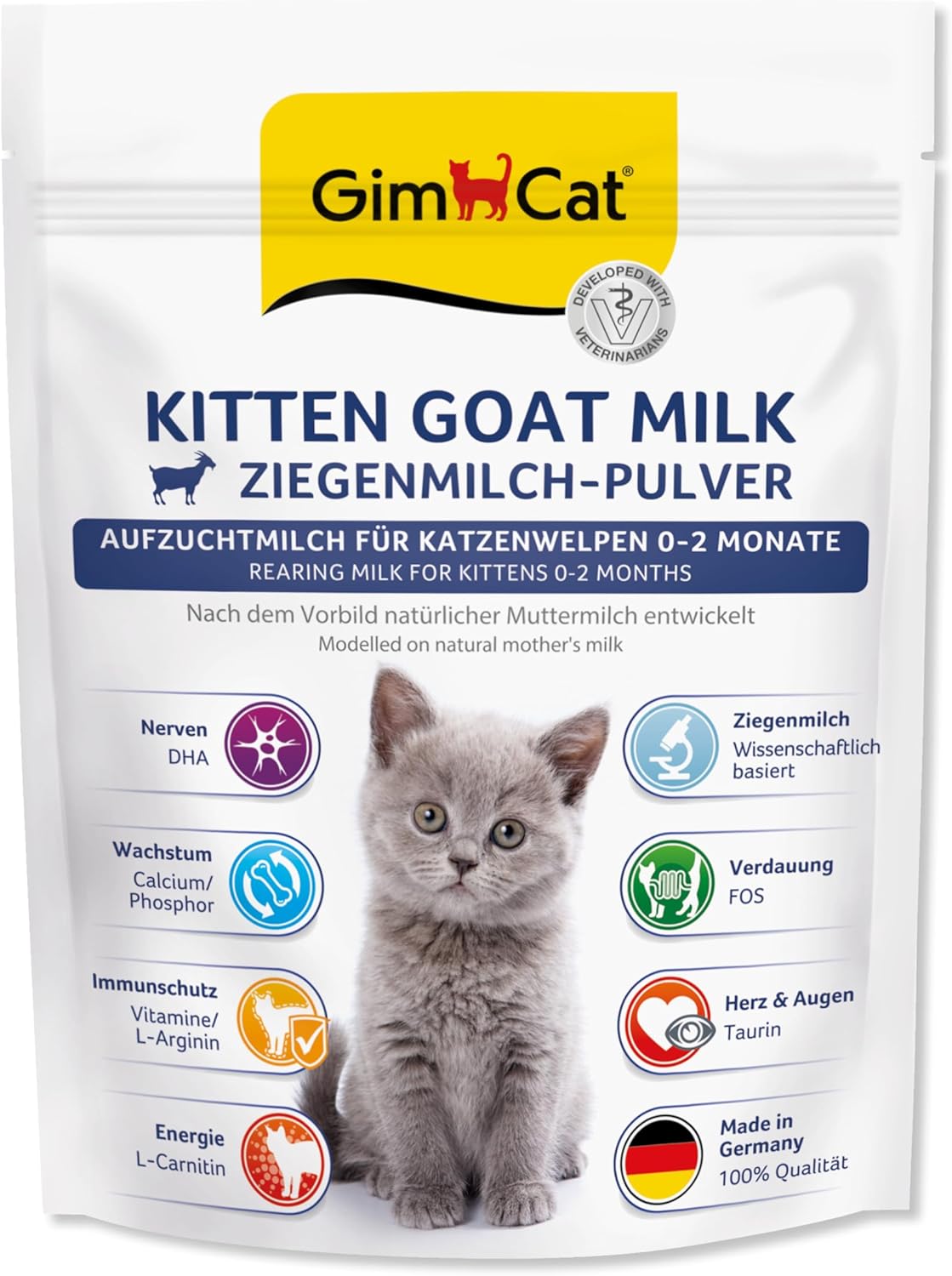 GimCat Expert Line Kitten Goat Milk 200g