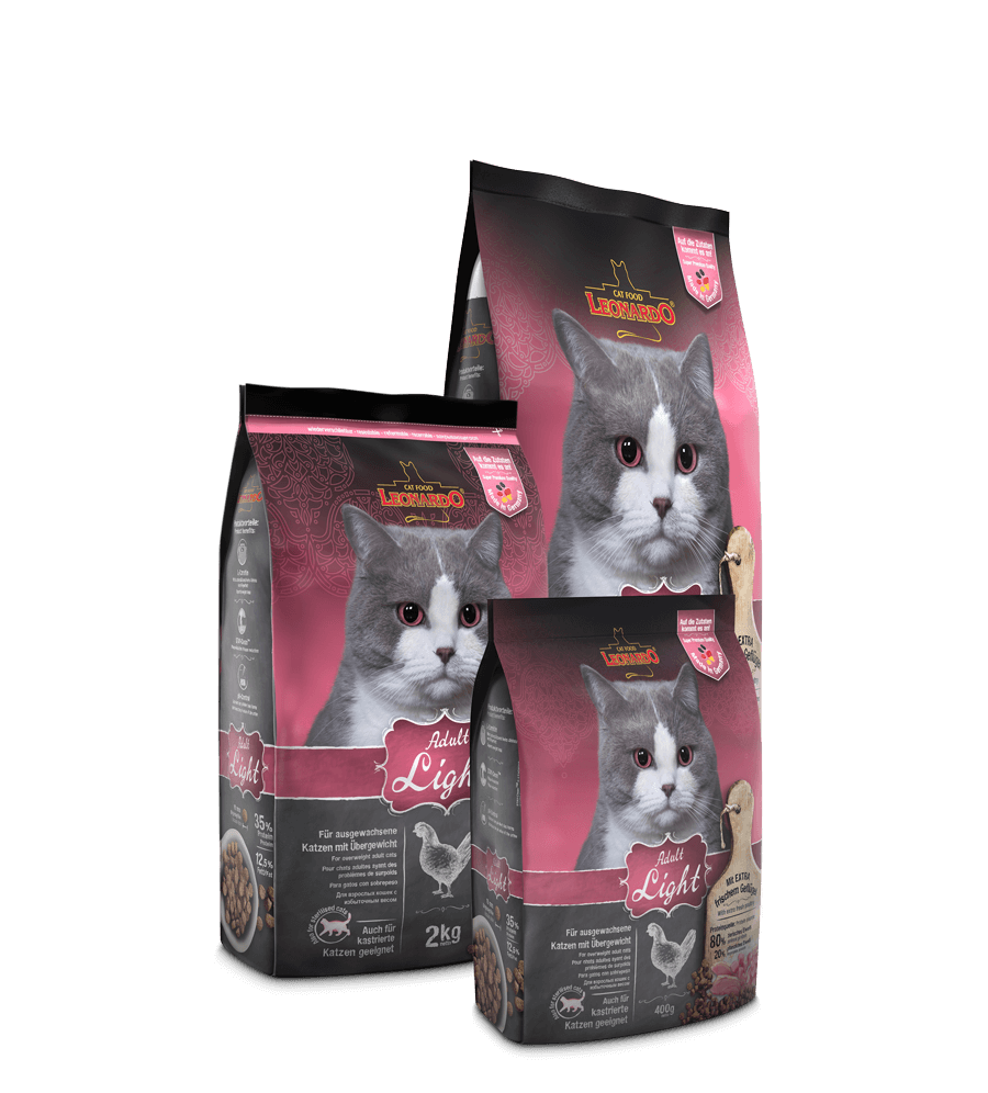 leonardo trockenfutter katzen Leonardo Trockenfutter Adult Light