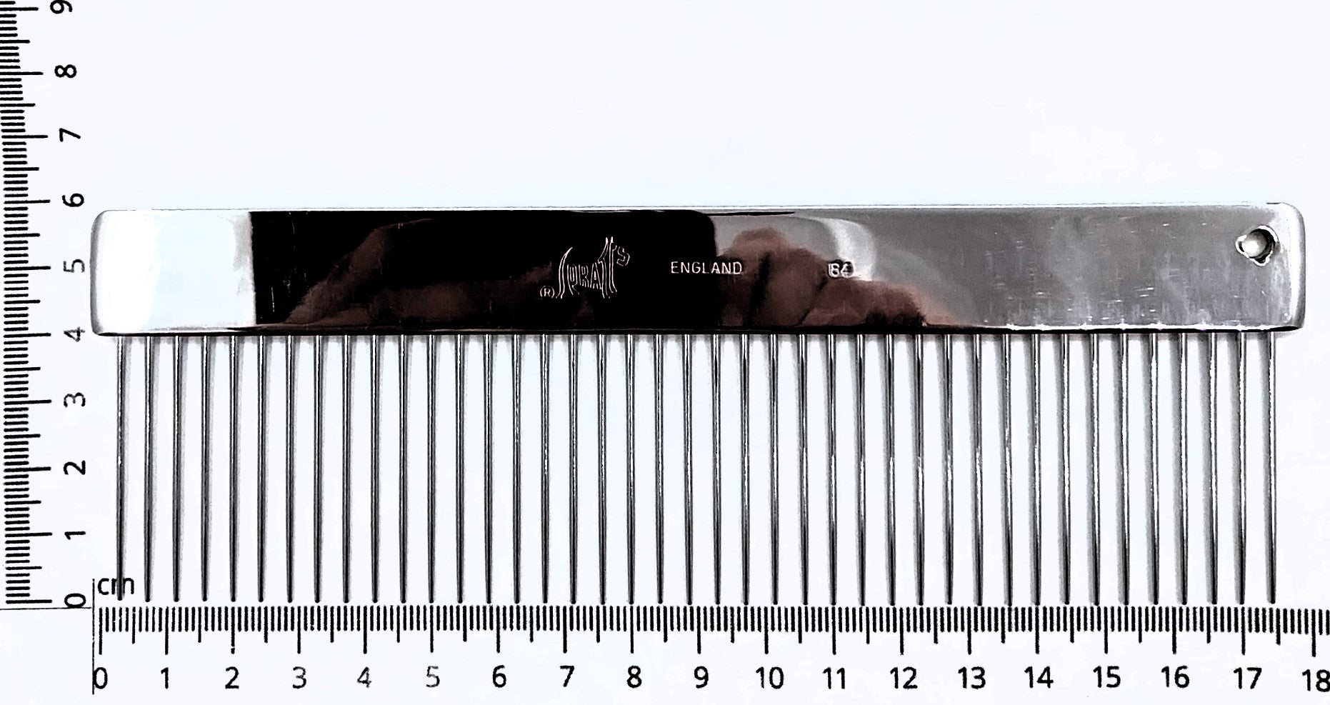 Spratts 84 sehr grob gezahnter Frisierkamm mit langen Pins, für Halblanghaar, Langhaar mit viel Unterfell