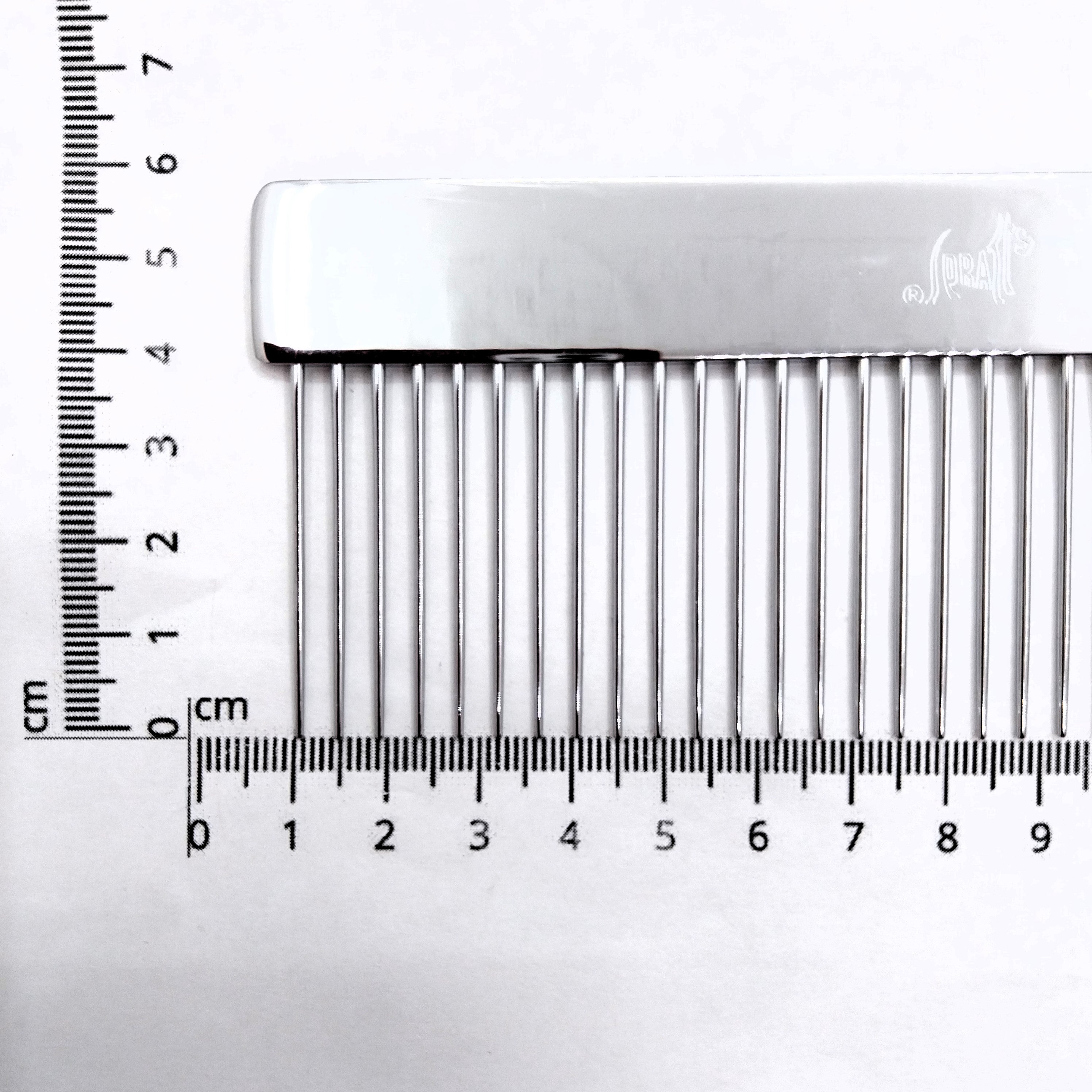 Spratts 84 sehr grob gezahnter Frisierkamm mit langen Pins, für Halblanghaar, Langhaar mit viel Unterfell