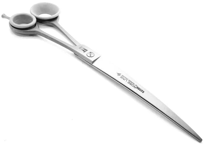 Rose Line 82086 Grooming-Schere 8,5" gebogen mit Fingerhaken – Solingen