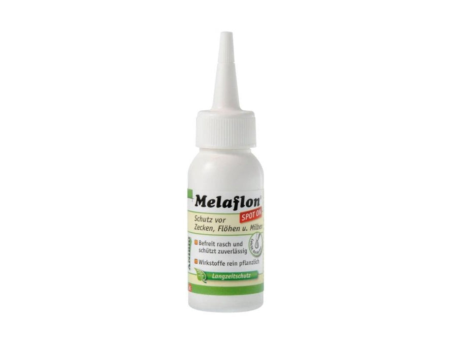 AniBio Melaflon spot-on schützt Hunde vor Zecken, Flöhen und anderen Lästlingen, 50 ml