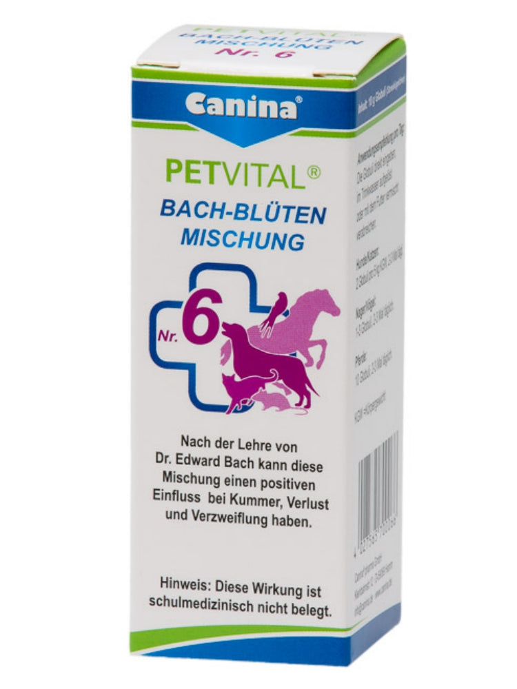 Canina Petvital Bach-Blüten – Globuli für Heimtiere, 7 Mischungen