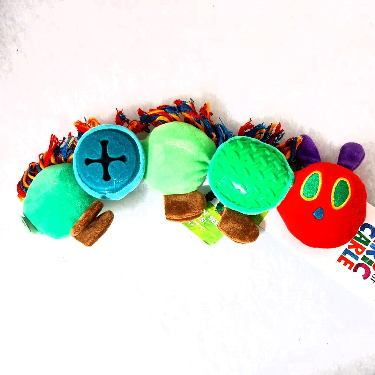 „Die kleine Raupe Nimmersatt“ Hundespielzeug mit Leckerli-Funktion