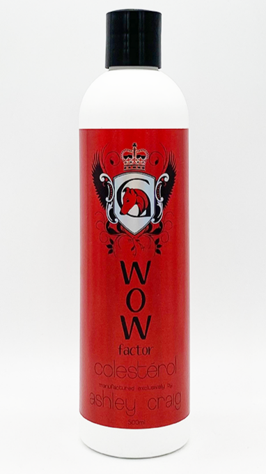 Ashley Craig WOW Factor Colesterol 500ml Feuchtigkeitscreme Fell Haut Hunden Katzen