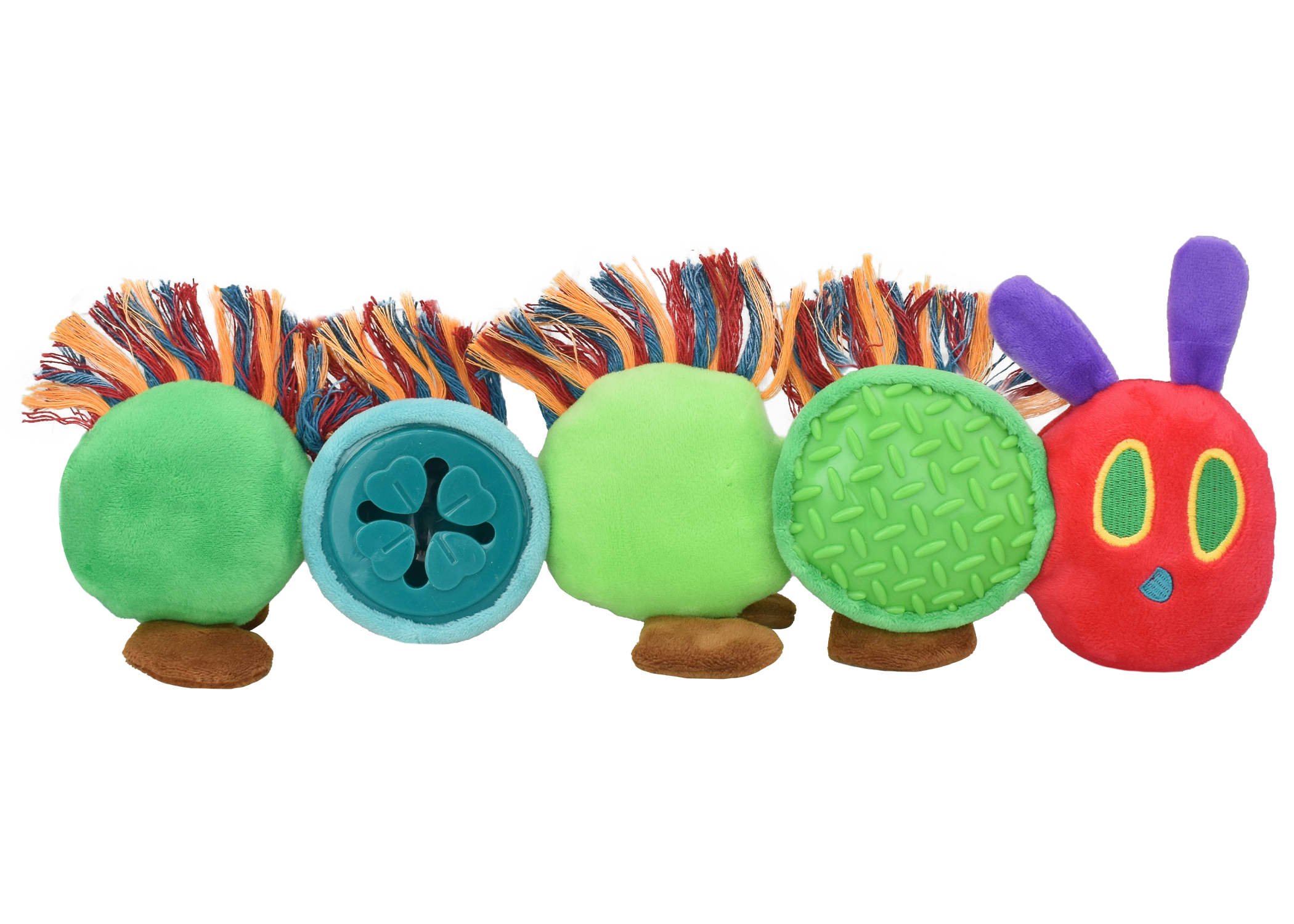 „Die kleine Raupe Nimmersatt“ Hundespielzeug mit Leckerli-Funktion