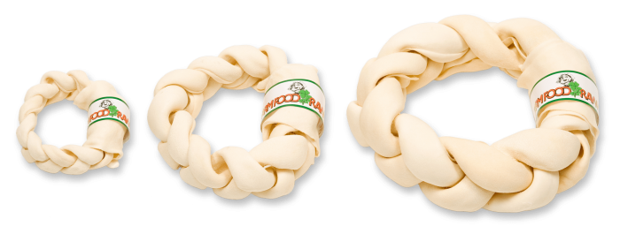 Farm Food Dental Braided Donut – Geflochtene Zahnpflege & Kauspaß für Hunde