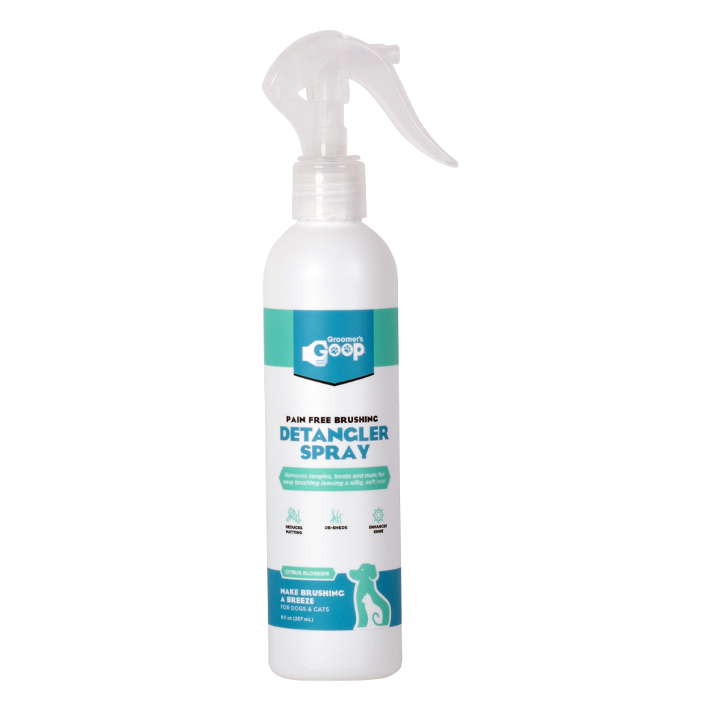 Groomer's Goop 5 N' 1 Leave-In / Detangler Spray – Conditioner & Entfilzer für Hund & Katze, 236 ml