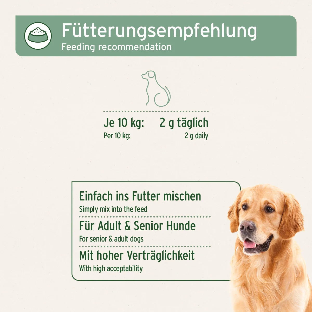 AniForte GelenkVETAL 3 Mischung aus Teufelskralle, Grünlippmuschel und Kollagen für gesunde Gelenke, 250g