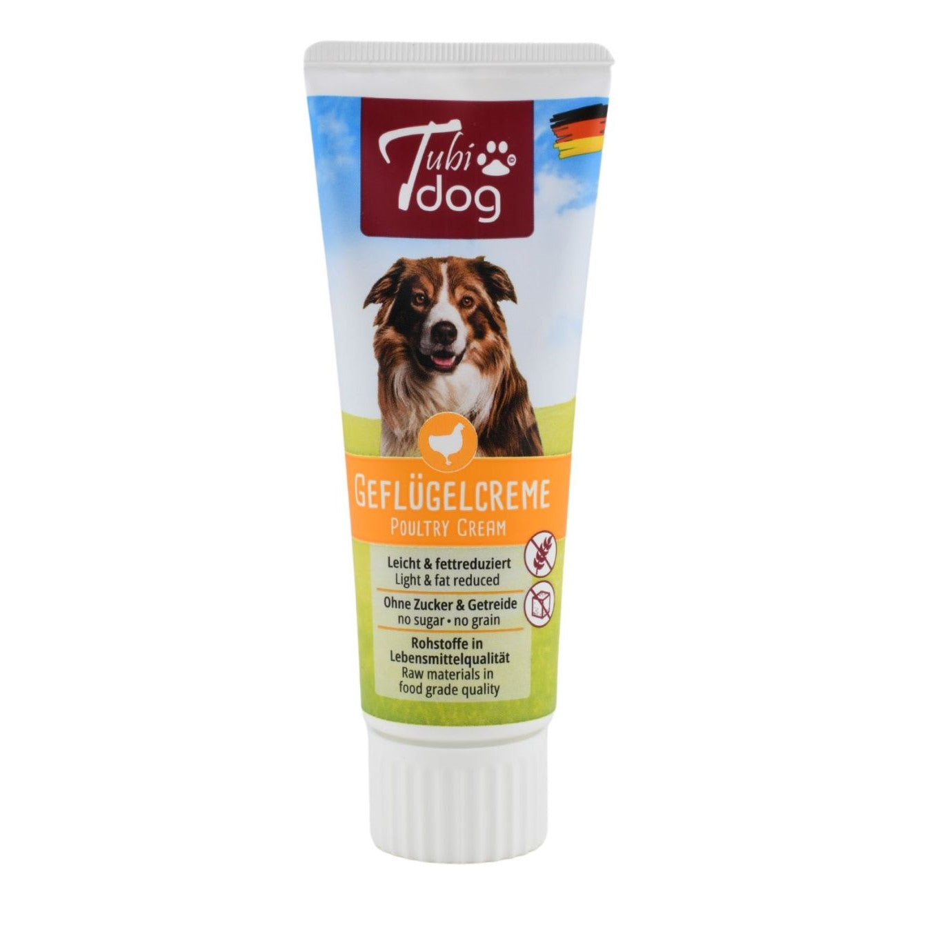 Tubidog verschiedenen Sorten zur Auswahl für Hunde in der Soft-Touch-Tube, 75 gr