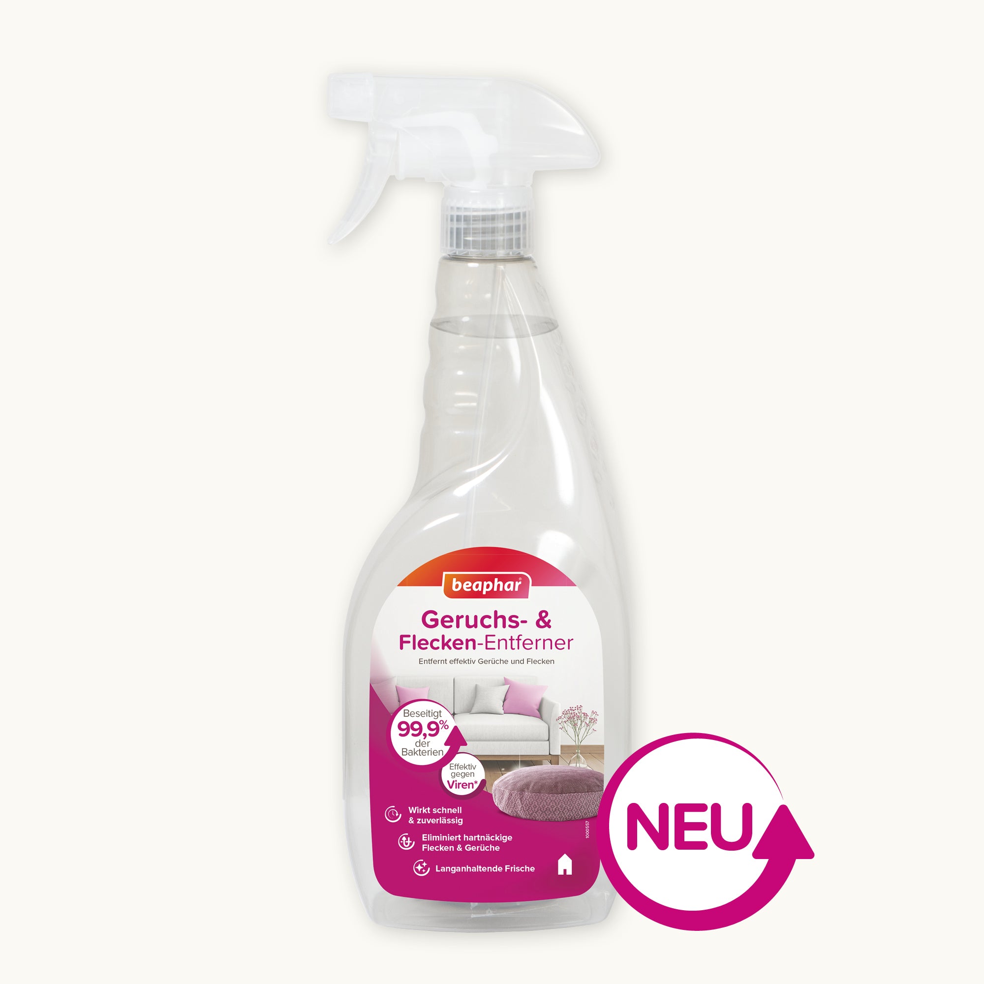 Beaphar Geruchs- & Flecken-Entferner – zuverlässige Reinigung