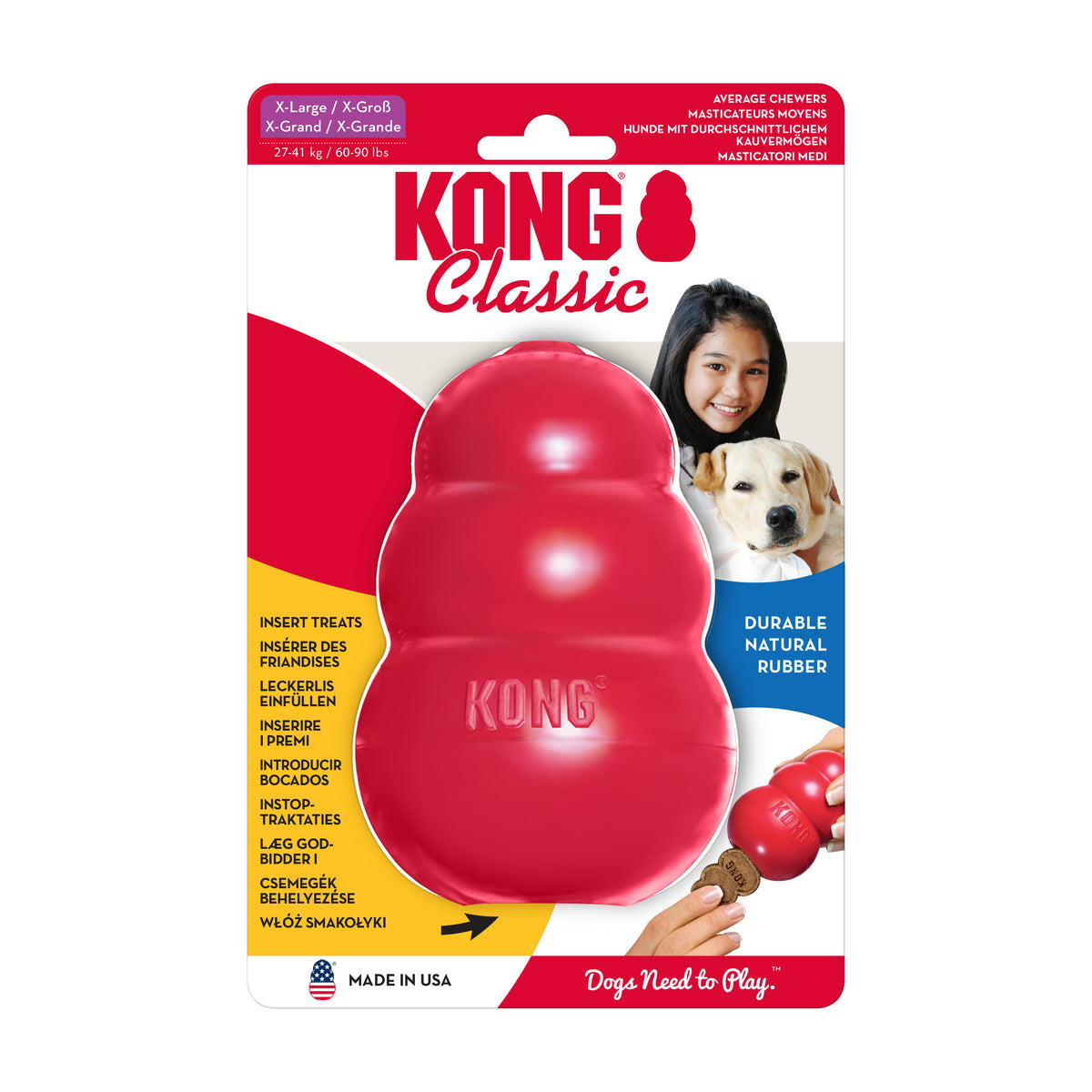 Coming soon - KONG Classic – Hundespielzeug aus Naturkautschuk