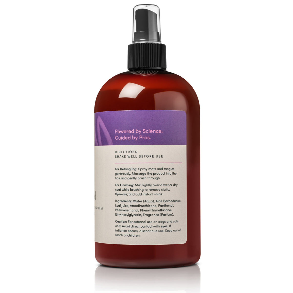 Eye Envy Knot Interested 473 ml Flasche Rückseite mit Anwendungshinweisen