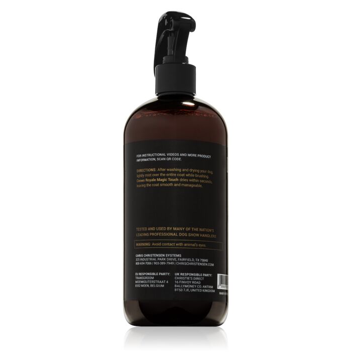 Crown Royale Magic Touch No.2 Grooming Spray Konzentrat, Ready-To-Use Grooming Spray 473 ml