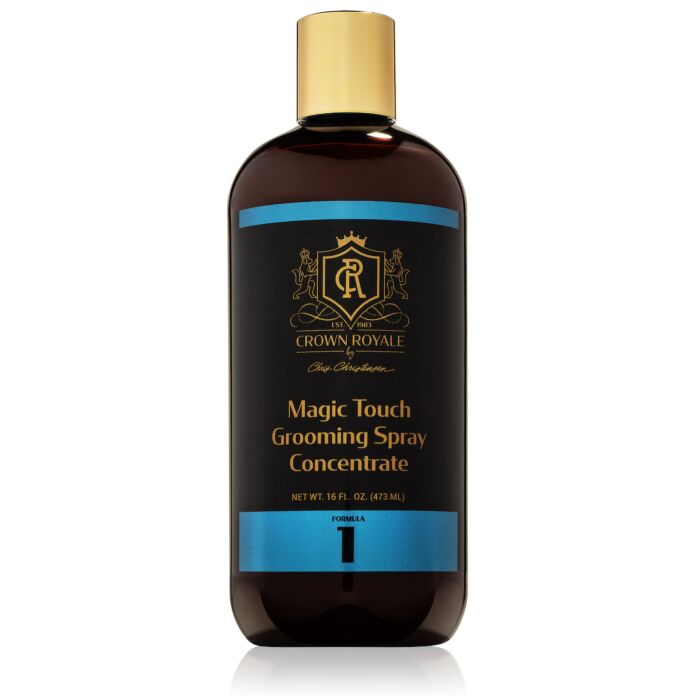 Crown Royale Magic Touch No.1 Grooming Spray Konzentrat, Ready-To-Use Grooming Spray 473 ml