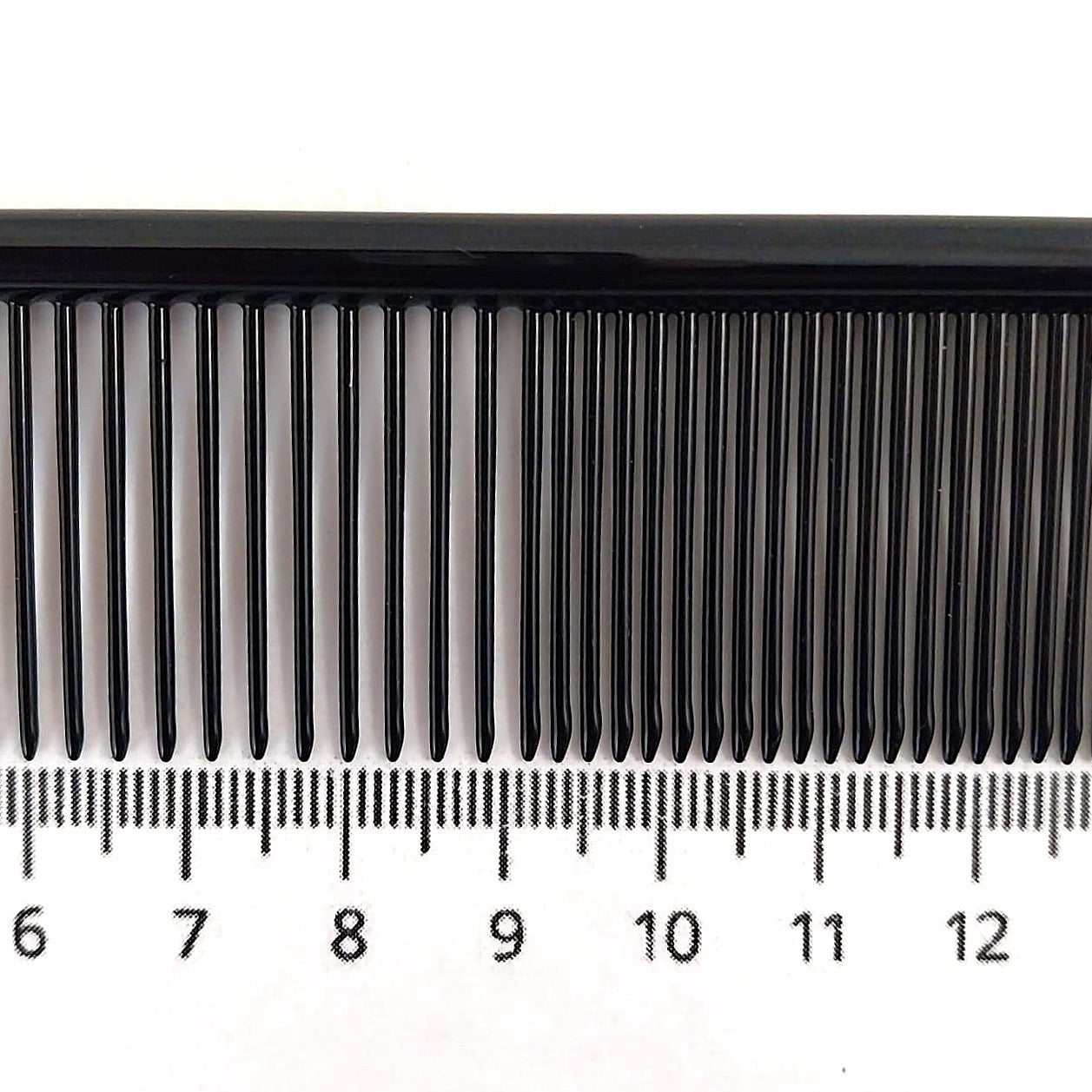 HPP Kombinationskamm P10B Medium/Fein Antihaft-Beschichtung konisch zulaufende Pins, Hundekamm, Katzenkamm