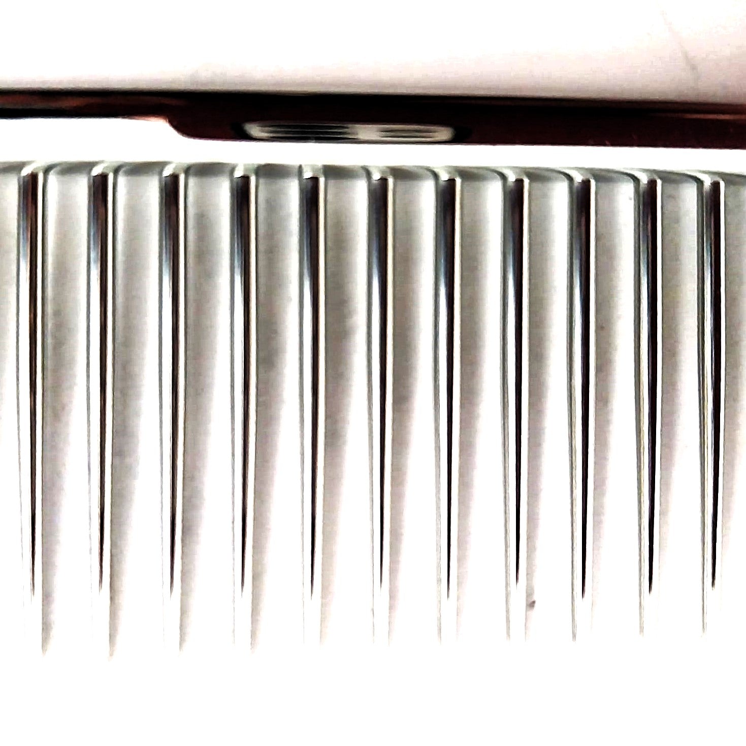 HPP Kombinationskamm P12, Metallkamm Grob/Medium verstärkte Pins Hundekamm, Katzenkamm