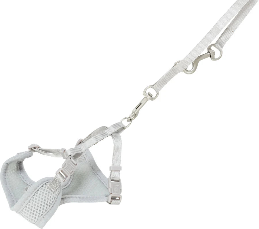 TRIXIE Junior Welpen-Softgeschirr mit Leine – Mesh, verstellbar