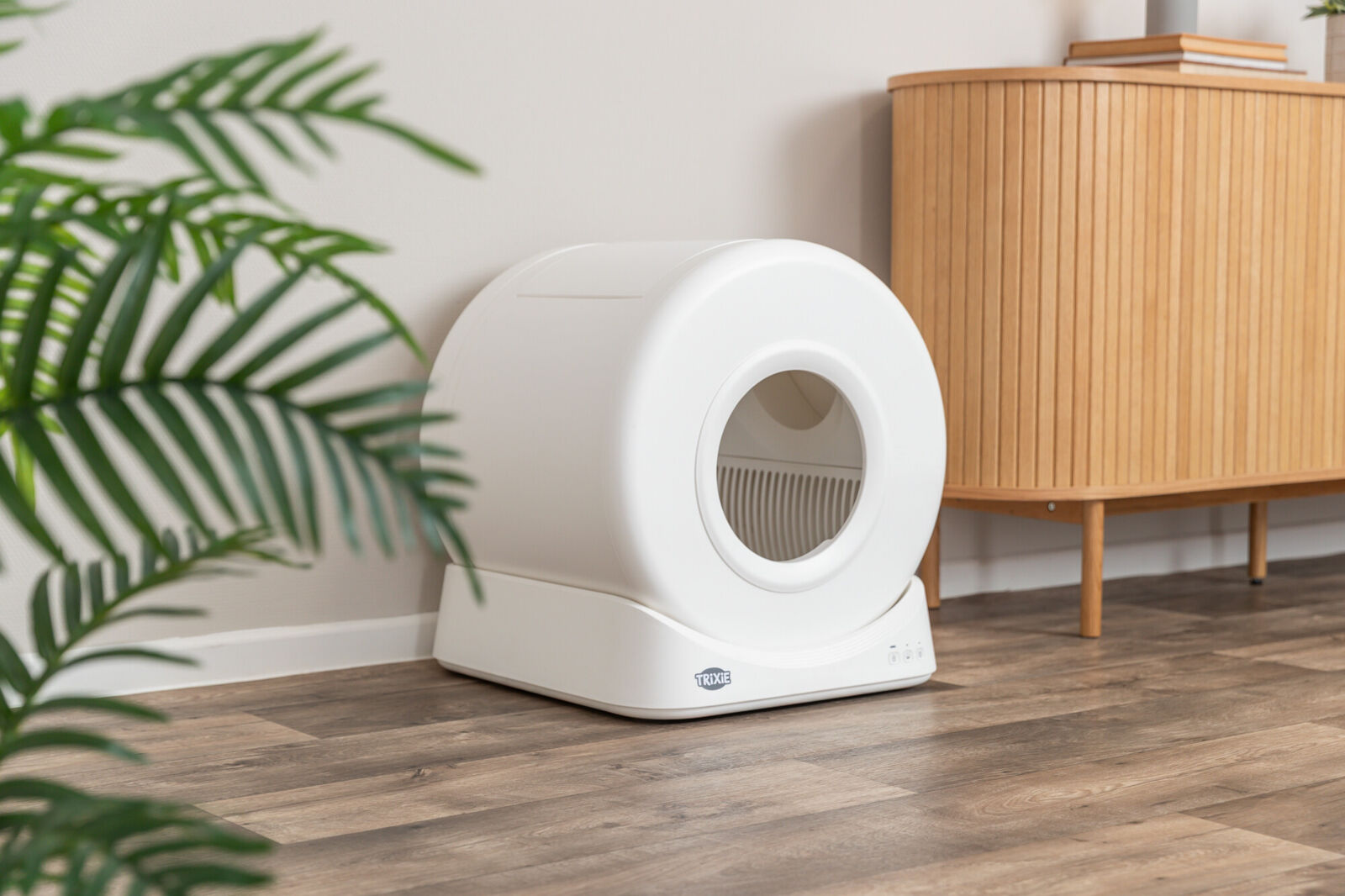 Trixie Smarte Katzentoilette mit App-Steuerung – Automatische Reinigung