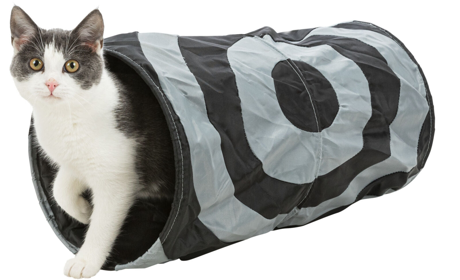 Trixie Spieltunnel Crunch 50cm Länge 25cm Durchmesser Katzentunnel Hundetunnel