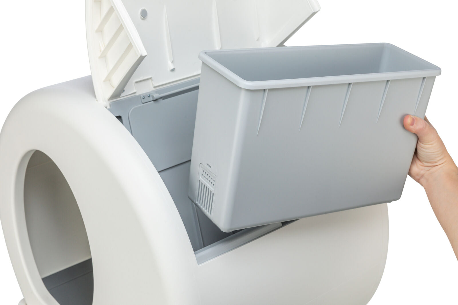 Trixie Selbstreinigende Katzentoilette – Automatische Sauberkeit für Mehrkatzenhaushalte