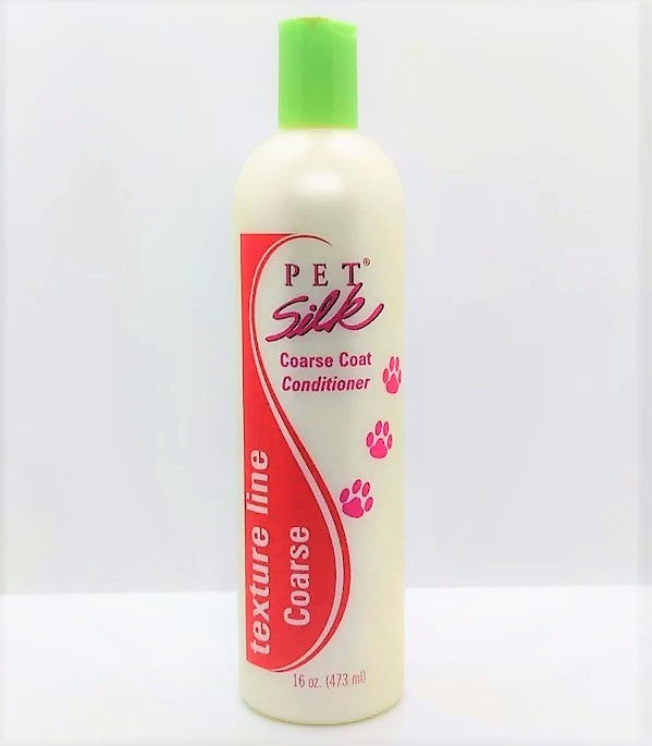 Pet Silk Coarse Coat Conditioner, Pflegespülung für raues/grobes Hundefell, Katzenfell, 473ml