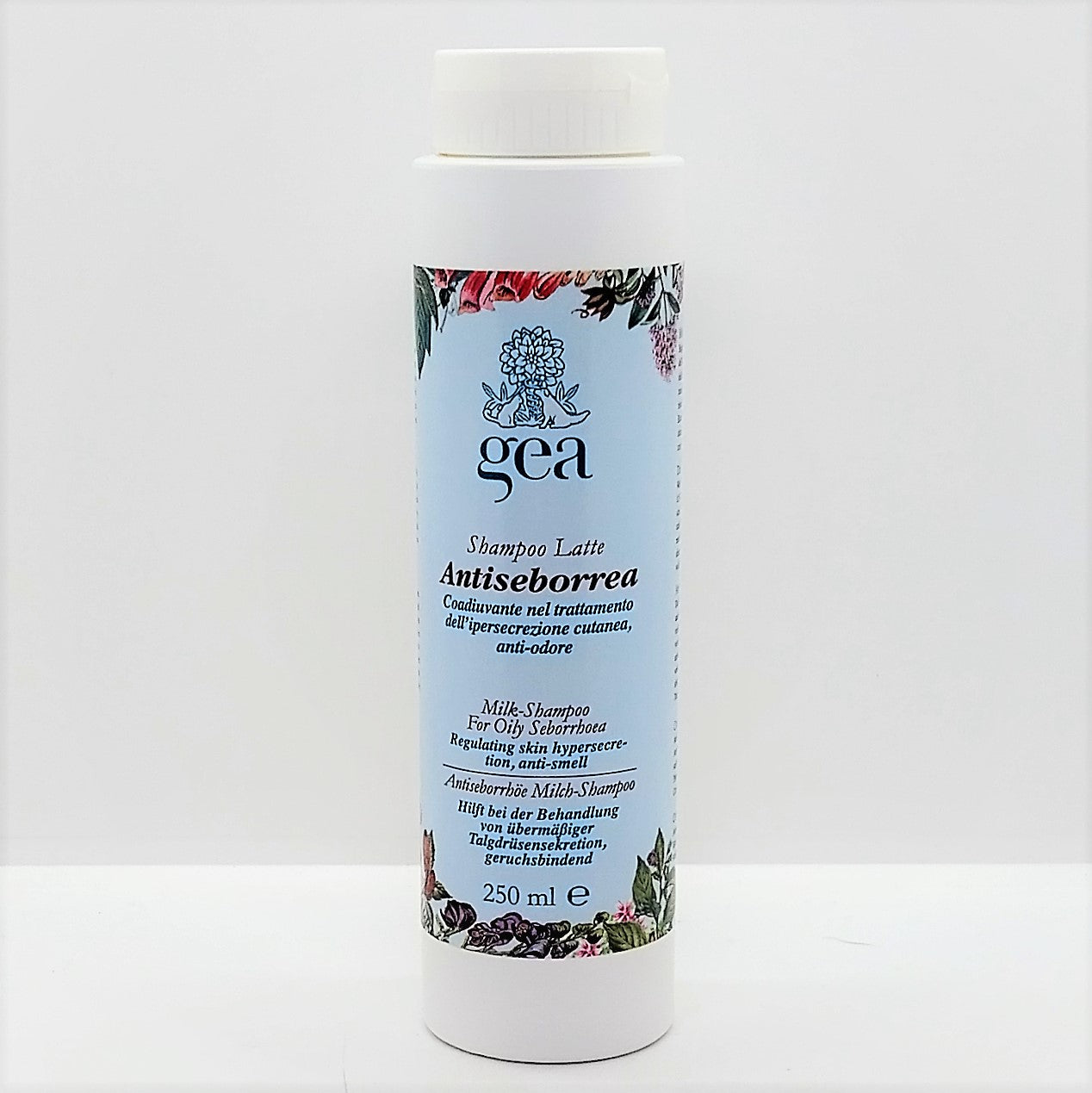 Baldecchi Gea Shampoo Latte Antiseborea, Antiseborrhoe Milch-Shampoo für Hunde und Katzen