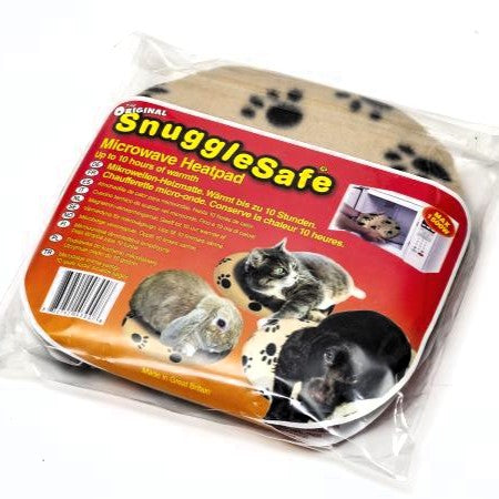 SnuggleSafe Heizkissen – Kabellose Mikrowellen-Wärmeplatte für Haustiere