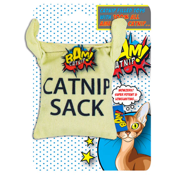 BAM! Catnip Sack – Katzenspielzeug mit Katzenminze