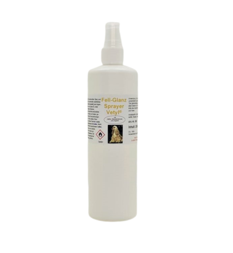 Vetyl Fell-Glanz Spray Jojobaöl Macadamianuss Arganöl 250 ml
