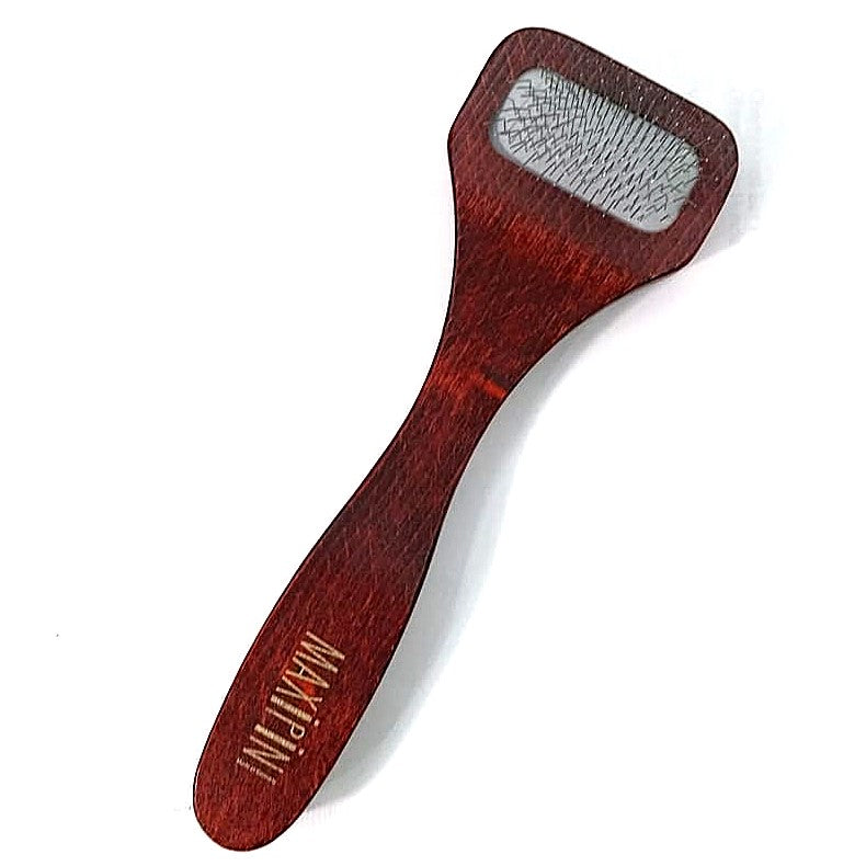 Keller Maxipin Zupfbürste mit weichem Gummikissen für Hunde & Katzen